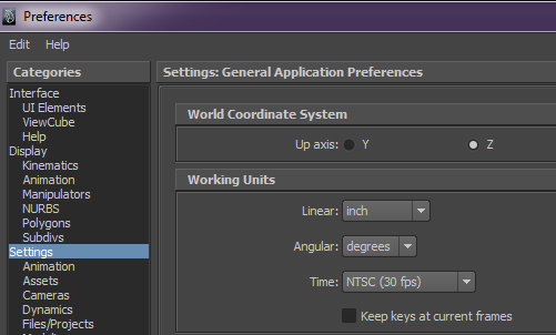 Set preferences in Animate