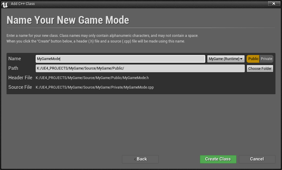 ue4-add-module-support-add-gamemode-class-location