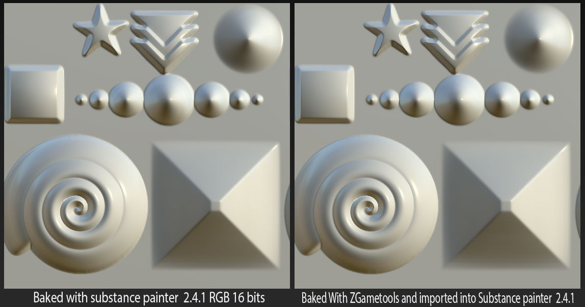 importing in a normal map from zbrush to substance painter